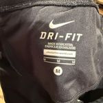 Nike Dri Fit Running Tights Leggings Women Medium Zipper Leg Reflective Black Photo 4