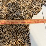 Massini  Women's 3X Animal Print Wrap Top Blouse Long Sleeve Side Tie Sate Night Photo 4