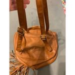 Rampage Brown Fringe Crossbody Bag with Tassel Flap Closure Photo 3