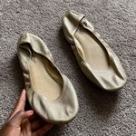 Lucky Brand  Gold Ballet Flats SIZE 9.5 Women’s Shoes Photo 0