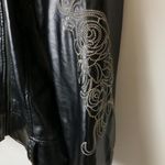 H.I.P. Y2K Vintage LL Cool J Jacket Rap Hop Rhinestones Classic Long Sleeve Faux 1X Photo 13