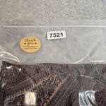 CHAPS Vintage Y2K Forest Fairy Skirt Womens 8 Brown Paisley Polyester Preppy Photo 12