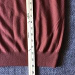 Minimalist Chocolate Brown Merino
Wool Crew Neck Sweater Italy Oversized Boxy Size undefined Photo 6