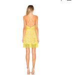 Lovers + Friends LOVERS + FRIENDS Bellini Dress Lace Eyelet In Sunshine Yellow Size Large Photo 2