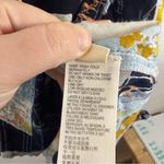 Free People  Women’s Love Letters Button Down Oversized Shirt Multicolor M Photo 9