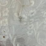 Anthropologie Burning Torch | | XS | Long Sleeve Lace Cotton Mini Dress Photo 6