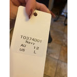 SAINTS SECRETS NAVY BLUE LONG SLEEVE ROMPER SIZE L Size L Photo 4