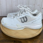 Wilson's RUSH PRO 3.0 Women's Size 6.5 Tennis Pickleball Shoes Lace Up White Euc Photo 0