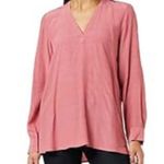 Adrianna Papell  Rose V-Neck Blouse Photo 1