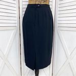 Kasper  Pencil Suit Skirt Black 6 Photo 3