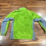 Patagonia Women’s Fleece Polartec R2 Lime Green Jacket Size Medium Photo 4