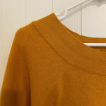 Susan Bristol NWOT |  women’s rabbit hair‎ wool blend yellow sweater — large Photo 1