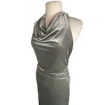 Reformation Women’s Jazlyn Ruched Cowl Neck Bodycon Dress Medium Photo 12