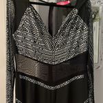 Southern Fried Chicks Southern Fried Chics See You Lookin’ Jumpsuit sequin rhinestone Size XXL black Photo 8