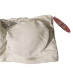 Anemone  White Lace Rushed Padded Bandeau Women SZ OS Photo 6