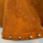 Very J  Faux Suede Studded Hem Mini Skirt Medium Jr. Photo 1