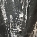 J.Jill ‎ Women's 2XL Black Crushed Velvet Embroidered Jacket Witchy Whimsigoth Photo 3