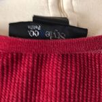 Style & Co . Red thermal shirt‎ w/ rhinestones Photo 2