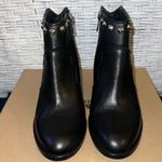 Zadig & Voltaire  Women’s Black Leather Studded Molly Ankle Boots Size 6.5 NEW Photo 2