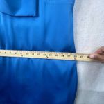 Lilly Pulitzer  Carlynn Satin Bow Strapless Mini Dress Blue 8 Chic Party Flirty Photo 8