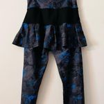 Anivivo Skirted Leggings Modest Yoga Active Large Blue Gray Black Skirt Running Photo 4