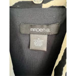 Arden B . Black/tan animal print below the knee dress Size medium Photo 4