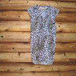 Veronica Beard  Animal Print Tunic Dress Cover Up Top Photo 2
