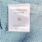 Altar'd State Knit Floral Embroidered Sleeve Crop Sweater Green and White Size M Photo 7