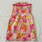 Lilly Pulitzer ★ Vintage  Strapless Patchwork Dress - Multicolored ★ Photo 7