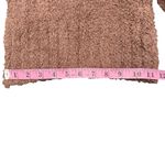 Barefoot Dreams  Pom Pom Beanie And Scarf Set In Chestnut One Size Photo 2