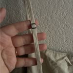 Jason Wu  Beige Linen Blend Crop Top with Beaded Hem 10 Photo 6