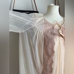 Vintage Sear's Roebuck & Co Lace Embroidered Nightgown, Size Small 32/34 Photo 1