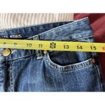 Michael Kors  Skinny Dark Wash Stretch Jeans Ankle MK Logo Women’s Size 4 Blings Photo 8