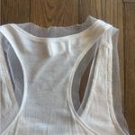 Selena Gomez White Sequin Fitted Tank Top Photo 3