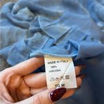 Euro Blue Midi Skirt Photo 4