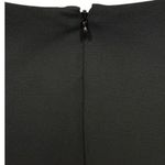 CeCe NWT  Sheer Sleeve‎ Tie Neck Ponte Knit Dress Black Size 12 Minimalist Photo 7