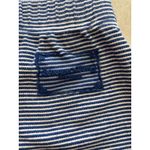 Savage x Fenty Women's Size XL Navy‎ White Strip Jogger Lounge Pajama Pants Soft Blue Photo 6