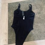 Tempt Me Women High Cut One Piece Swimsuit Low Back Scoop Neck Retro Photo 8