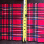 D&Y  Red and Black Plaid Scarf Photo 3