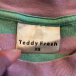 Teddy Fresh  purple and green t-shirt XS  Photo 3