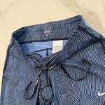 Nike  Dri-Fit Zen Epic Running Crop Leggings Women’s Large Blue Abstract Athletic Photo 3