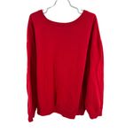 Disney  Women's Mickey Minnie Christmas holiday sweatshirt 3X plus boat neck Photo 1