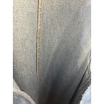 Vintage Blue Denim Dungarees 1/4 Zip Up MINI Dress Pinafore L JUMPER COUNTRY Size L Photo 8