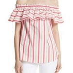 Kate Spade Off Shoulder Stripe Top - Size XL - NWT Photo 1