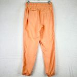 Athleta Cabo Linen Jogger Womens 6 Cactus Peach Vacation Coastal Pull On Photo 1