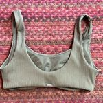 Hollister ARMY GREEN RIBBED SWIMSUIT TOP Photo 1