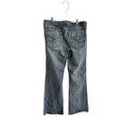 Bongo Vintage Y2K  Jeans Juniors 13 Flare Pockets Low Rise Distressed 2000s Photo 5