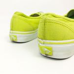 Vans ✨ Authentic Neon Yellow Skate Shoes Photo 9