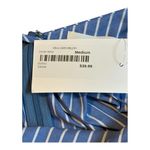 Pants Store Blue Striped Gone Coastal‎ Mini Dress Strappy Back Size Medium NWT Photo 8