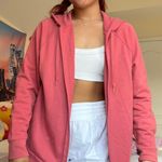 Victoria Sport Pink Zip Up Hoodie Photo 1